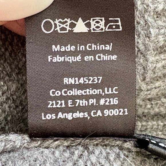 GOOP Co Collection Wool Cashmere Oversized Turtleneck Wide Sleeve Sweater XS - Picture 6 of 8